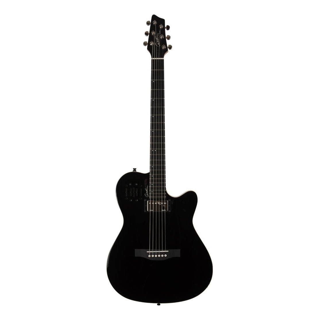 Guitarra Electroa Godin A6 Ultra Negra Hg 030309 - The Music Site