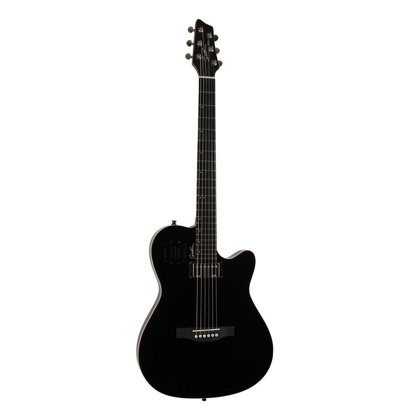 Guitarra Electroa Godin A6 Ultra Negra Hg 030309 - The Music Site