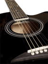 Guitarra Electroa Mc-Art A14Ce-B Negra - The Music Site