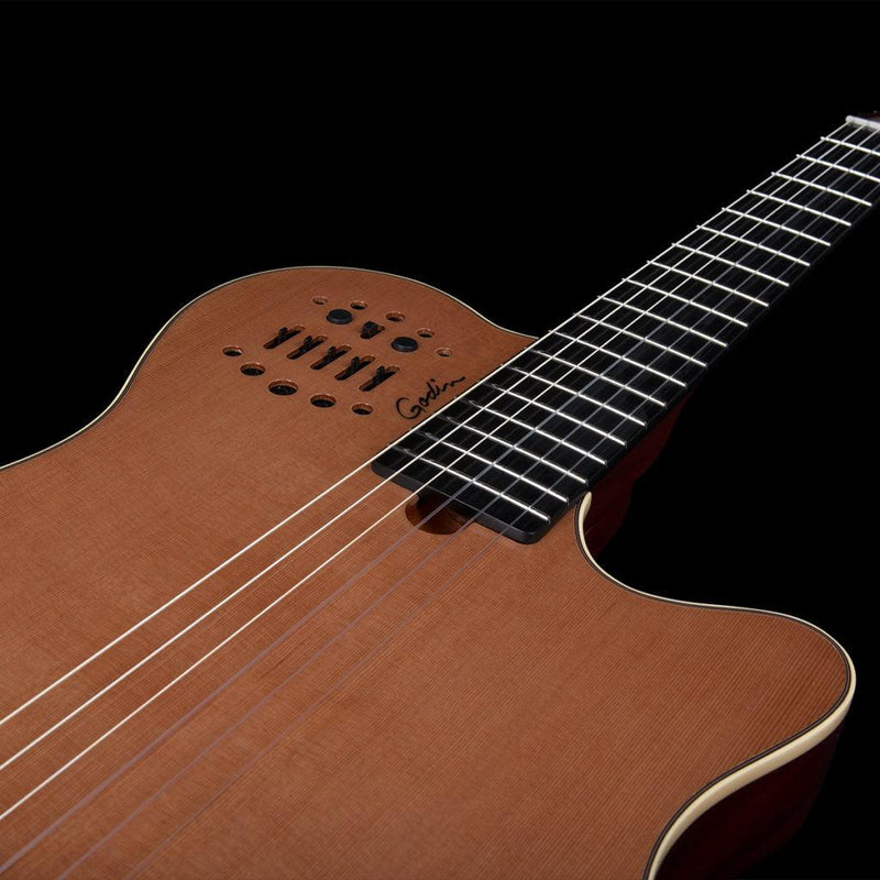Guitarra Electroacust Godín Multiac Grand Concert Hg - The Music Site