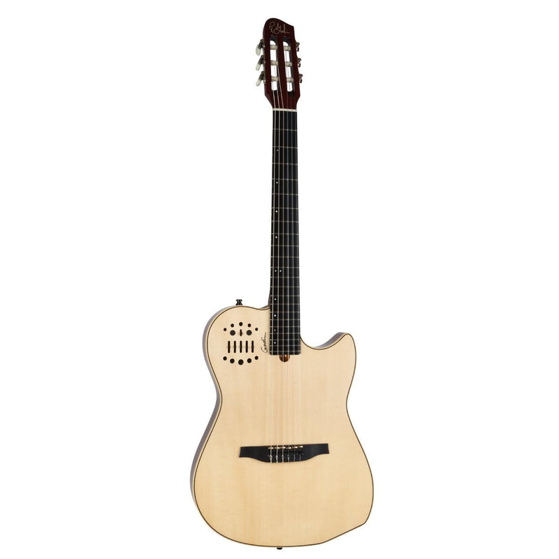 Guitarra Electroacust Godin Multiac Nylon Natural Hg, - The Music Site