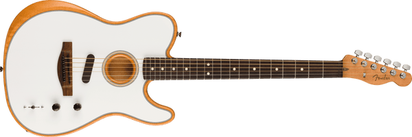 Guitarra Electroacustica Fender Acoustasonic® Player Telecaster®, Rosewood Fingerboard, Arctic White 0972213280 - The Music Site