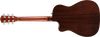 Guitarra Electroacustica Fender CC-140SCE Concert, diapasón de nogal, natural con estuche 0970253321 - The Music Site