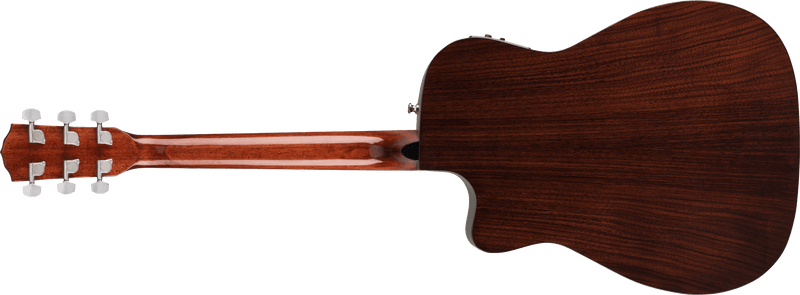 Guitarra Electroacustica Fender CC-140SCE Concert, diapasón de nogal, natural con estuche 0970253321 - The Music Site