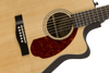 Guitarra Electroacustica Fender CC-140SCE Concert, diapasón de nogal, natural con estuche 0970253321 - The Music Site