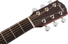 Guitarra Electroacustica Fender CC-140SCE Concert, diapasón de nogal, natural con estuche 0970253321 - The Music Site