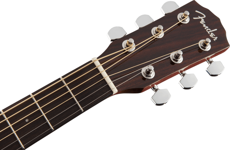 Guitarra Electroacustica Fender CC-140SCE Concert, diapasón de nogal, natural con estuche 0970253321 - The Music Site