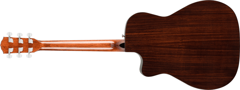 Guitarra Electroacustica Fender CC-140SCE Concert, diapasón de nogal, Sunburst con estuche 0970253332 - The Music Site