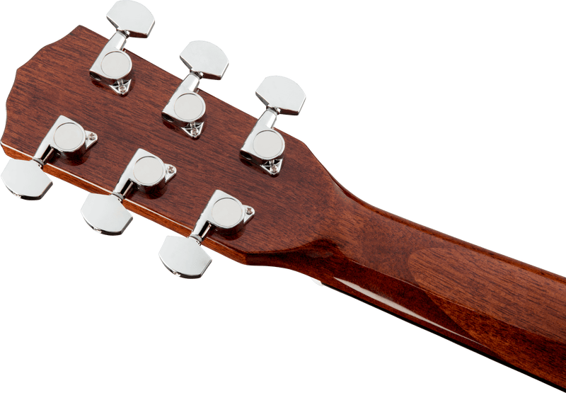 Guitarra Electroacustica Fender CC-140SCE Concert, diapasón de nogal, Sunburst con estuche 0970253332 - The Music Site