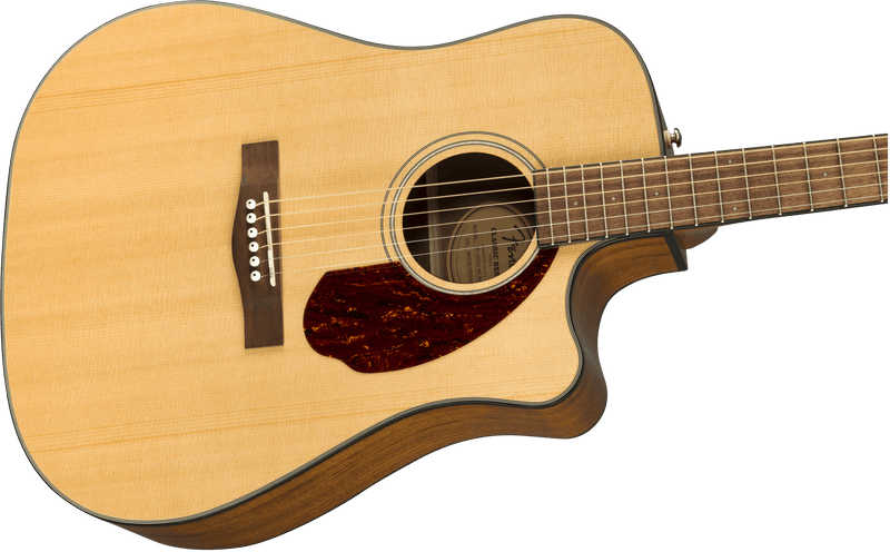 Guitarra Electroacustica Fender CD-140SCE Dreadnought, diapasón de nogal, natural con estuche0970213321 - The Music Site