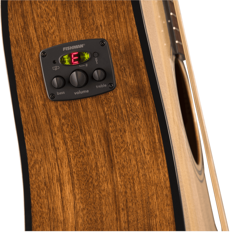 Guitarra Electroacustica Fender CD-140SCE Dreadnought, diapasón de nogal, natural con estuche0970213321 - The Music Site