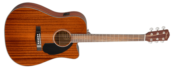 Guitarra Electroacustica Fender CD-60SCE Dreadnought, Walnut Fingerboard, All-Mahogany 0970113022 - The Music Site