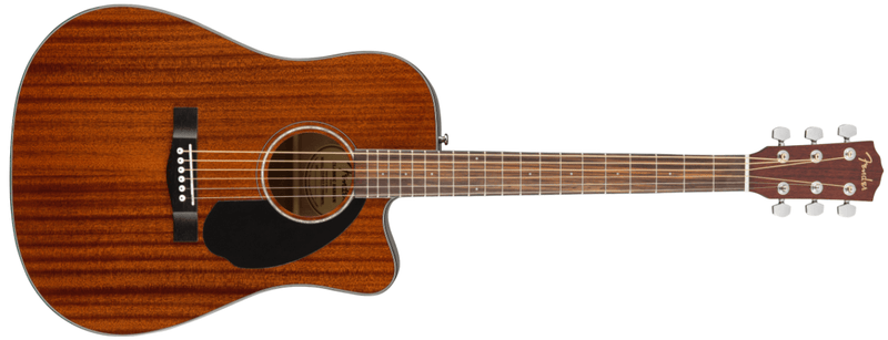 Guitarra Electroacustica Fender CD-60SCE Dreadnought, Walnut Fingerboard, All-Mahogany 0970113022 - The Music Site