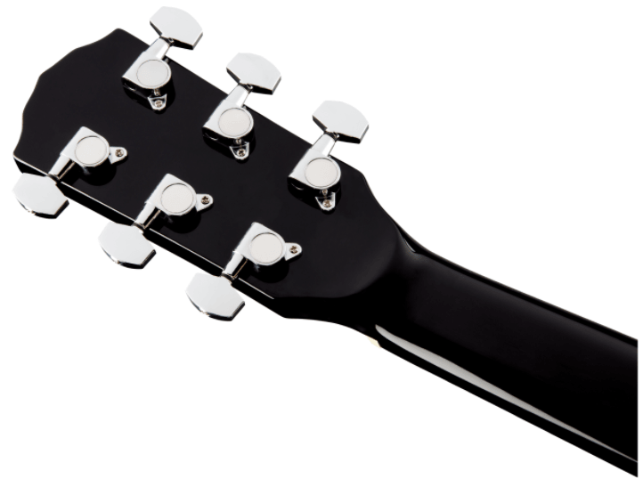 Guitarra Electroacustica Fender CD-60SCE Dreadnought, Walnut Fingerboard, Black 0970113006 - The Music Site