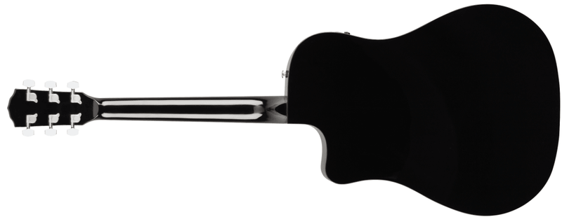 Guitarra Electroacustica Fender CD-60SCE Dreadnought, Walnut Fingerboard, Black 0970113006 - The Music Site