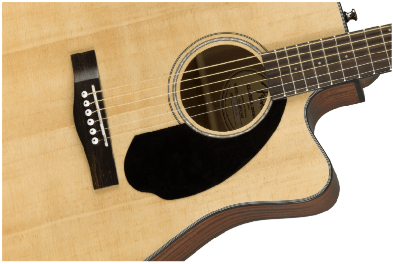 Guitarra Electroacustica Fender CD-60SCE Dreadnought, Walnut Fingerboard, Natural 0970113021 - The Music Site