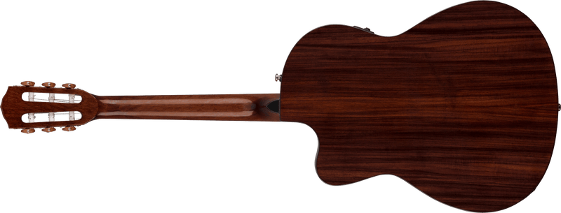 Guitarra Electroacustica Fender CN-140SCE Nylon Thinline, diapasón de nogal, natural con estuche 0970264321 - The Music Site