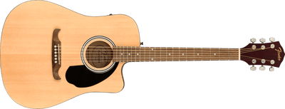 Guitarra Electroacustica Fender FA-125CE, diapasón de nogal, natural 0971113221 - The Music Site