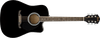 Guitarra Electroacustica Fender FA-125CE Dreadnought, diapasón de nogal, negro 0972713506 - The Music Site