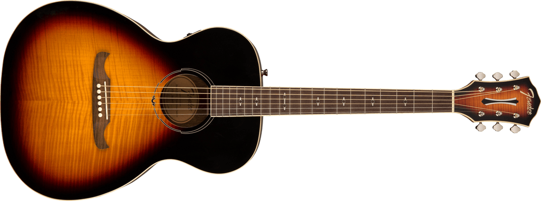 Guitarra Electroacustica Fender FA-235E Concert, Walnut Fingerboard, Sunburst 0971252032 - The Music Site