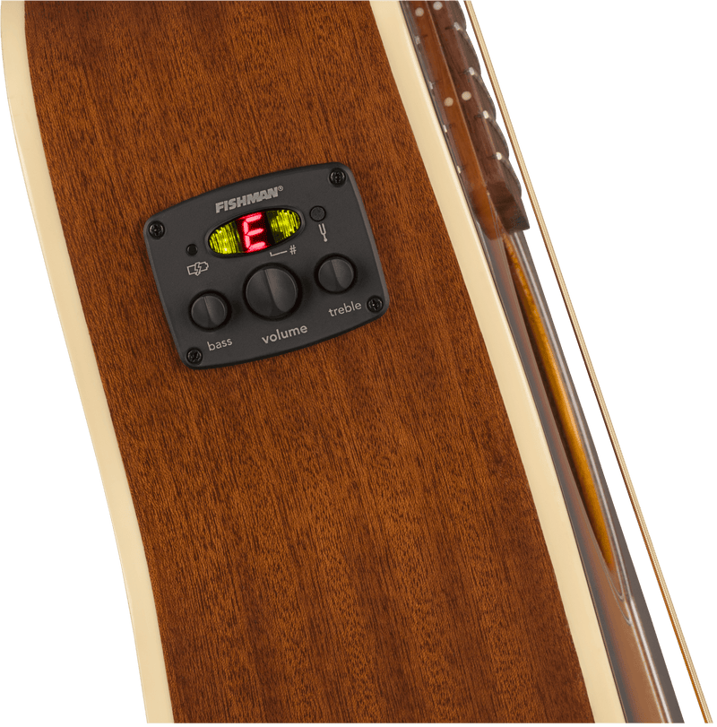 Guitarra Electroacustica Fender Malibu Player, Walnut Fingerboard, Sunburst 0970722003 - The Music Site