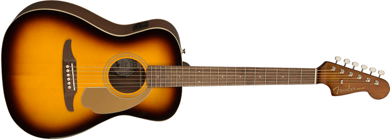 Guitarra Electroacustica Fender Malibu Player, Walnut Fingerboard, Sunburst 0970722003 - The Music Site