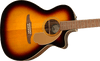 Guitarra Electroacustica Fender Newporter Player, diapasón de nogal, Sunburst 0970743003 - The Music Site