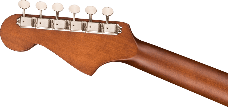 Guitarra Electroacustica Fender Newporter Player, diapasón de nogal, Sunburst 0970743003 - The Music Site