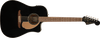 Guitarra Electroacustica Fender Redondo Player, diapasón de nogal, Jetty Black 0970713506 - The Music Site