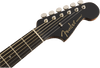 Guitarra Electroacustica Fender Redondo Player, diapasón de nogal, Jetty Black 0970713506 - The Music Site