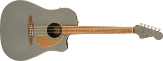 Guitarra Electroacustica Fender Redondo Player, diapasón de nogal, pizarra satinada 0970713543 - The Music Site