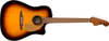 Guitarra Electroacustica Fender Redondo Player, diapasón de nogal, Sunburst 0970713003 - The Music Site