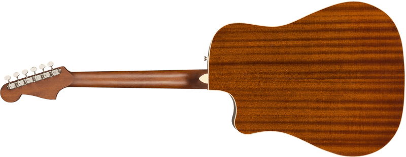 Guitarra Electroacustica Fender Redondo Player, diapasón de nogal, Sunburst 0970713003 - The Music Site