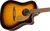 Guitarra Electroacustica Fender Redondo Player, diapasón de nogal, Sunburst 0970713003 - The Music Site