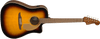 Guitarra Electroacustica Fender Redondo Player, diapasón de nogal, Sunburst 0970713003 - The Music Site