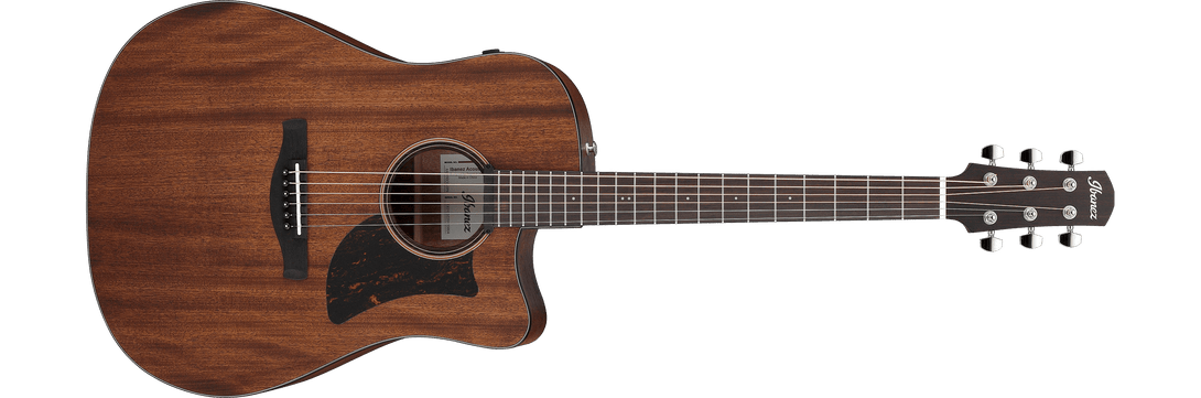 Guitarra Electroacustica Ibanez Advanced Acoustic Aad190Ce-Open Pore Natural - The Music Site