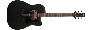 Guitarra Electroacustica Ibanez Advanced Acoustic Aad190Ce-Weathered Black Open Pore - The Music Site