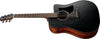 Guitarra Electroacustica Ibanez Advanced Acoustic Aad190Ce-Weathered Black Open Pore - The Music Site