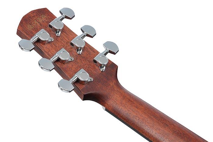 Guitarra Electroacustica Ibanez Advanced Acoustic Aad190Ce-Weathered Black Open Pore - The Music Site
