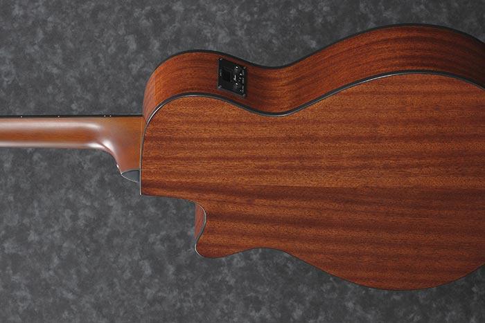 Guitarra Electroacustica Ibanez Aeg70-Transparent Charcoal Burst High Gloss - The Music Site