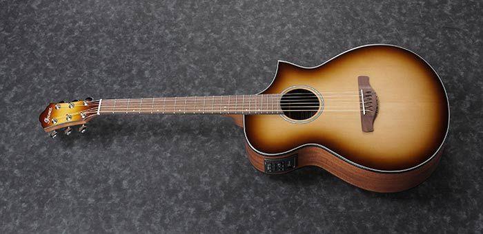 Guitarra Electroacustica Ibanez Aewc11-Nnb - The Music Site