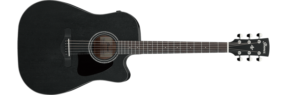 Guitarra Electroacustica Ibanez Art Wood Aw1040Ce-Weathered Black Open Pore - The Music Site