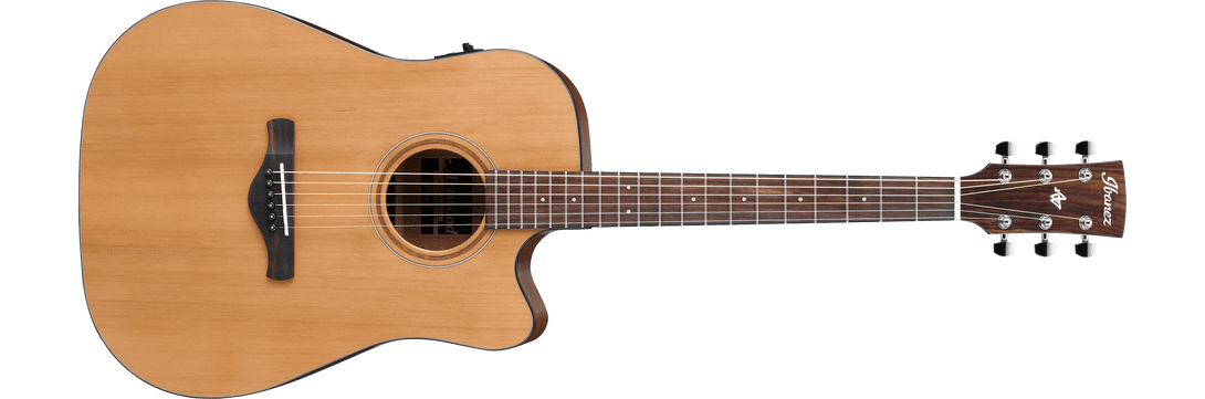 Guitarra Electroacustica Ibanez Art Wood Aw65Ece-Natural Low Gloss - The Music Site