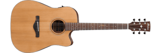 Guitarra Electroacustica Ibanez Art Wood Aw65Ece-Natural Low Gloss - The Music Site