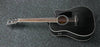 Guitarra Electroacustica Ibanez Art Wood Aw84Ce-Weathered Black Open Pore - The Music Site