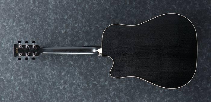 Guitarra Electroacustica Ibanez Art Wood Aw84Ce-Weathered Black Open Pore - The Music Site