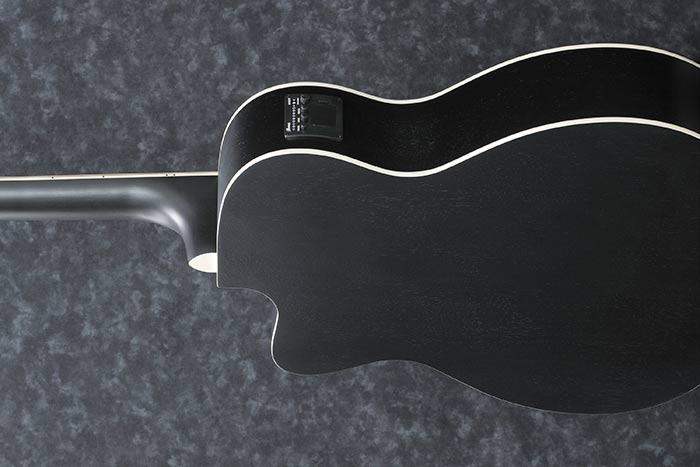 Guitarra Electroacustica Ibanez Pc14Mhce-Weathered Black Open Pore - The Music Site