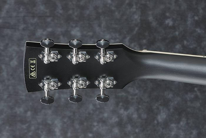 Guitarra Electroacustica Ibanez Pc14Mhce-Weathered Black Open Pore - The Music Site