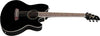 Guitarra Electroacustica Ibanez Talman Zurda Tcy10Le- Black High Gloss - The Music Site