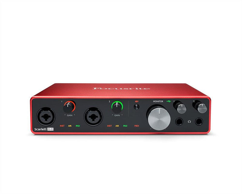 Interfaz De Audio Focusrite Scarlett 8I6 Iii Gene - The Music Site